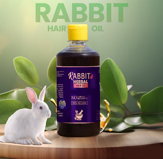 Rabbit Herbal Hair Oil – 100% Stronger, Healthier Growth