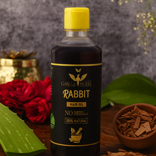Rabbit Herbal Hair Oil – 100% Stronger, Healthier Growth