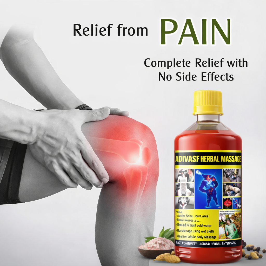 Adivasi Herbal Pain Relief Massage Oil