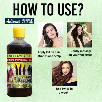 Adivasi Neelambari Herbal Hair Oil