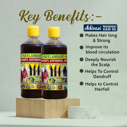 Adivasi Neelambari Herbal Hair Oil